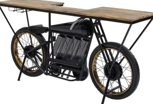 Konsolipöydät Ja Sivupöydät | Baarit>KARE Design Motorbike Black Konsolipöytä, Baaripöytä