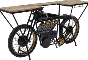 Konsolipöydät Ja Sivupöydät | Baarit>KARE Design Motorbike Black Konsolipöytä, Baaripöytä