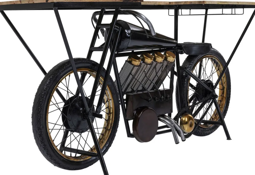 motorbike_black_konsolipyt_baaripyt_4.webp Konsolipöydät Ja Sivupöydät | Baarit>KARE Design Motorbike Black Konsolipöytä, Baaripöytä