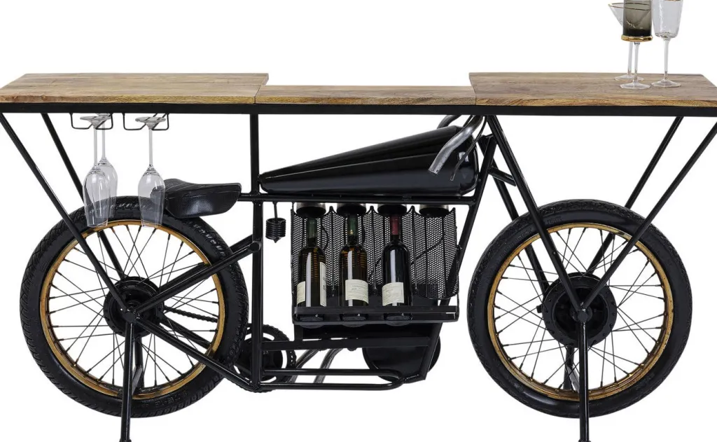 motorbike_black_konsolipyt_baaripyt_6.webp Konsolipöydät Ja Sivupöydät | Baarit>KARE Design Motorbike Black Konsolipöytä, Baaripöytä