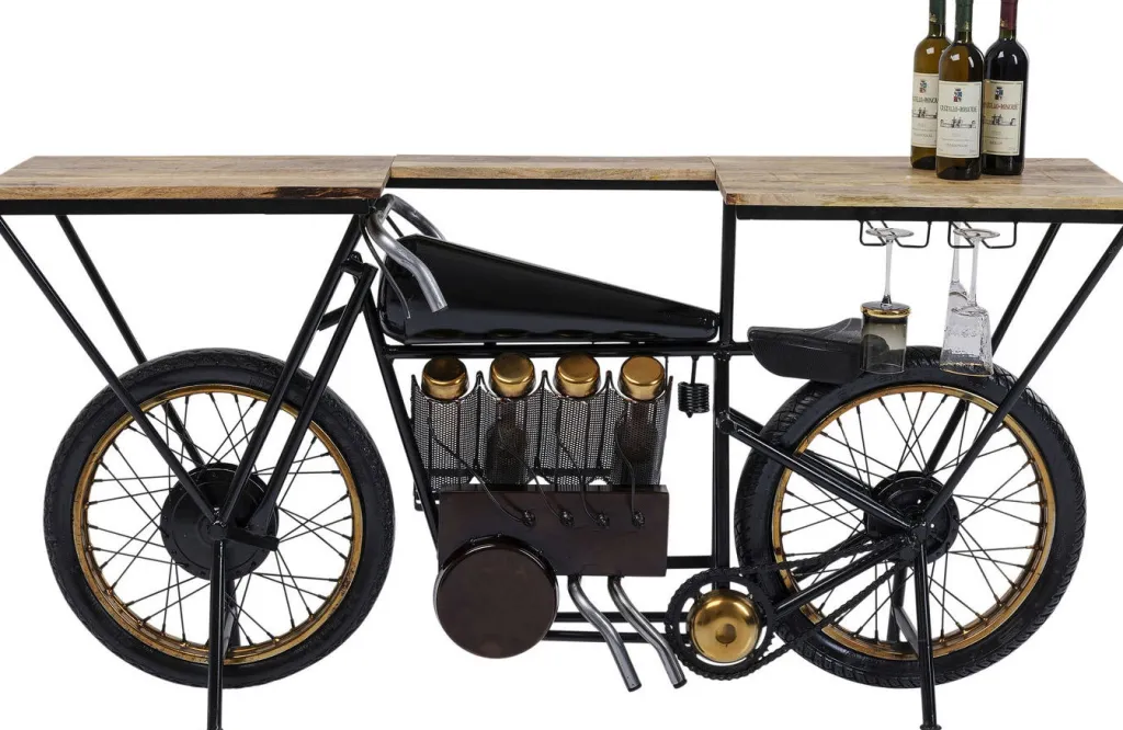 motorbike_black_konsolipyt_baaripyt_9.webp Konsolipöydät Ja Sivupöydät | Baarit>KARE Design Motorbike Black Konsolipöytä, Baaripöytä