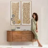 Taulut>KARE Design Native Spirals Kehystetty Taulu 50x150cm