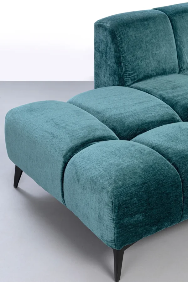 Kulmasohvat>KARE Design Nia Glam Kulmasohva Tummanvihreä, Vasen 250cm