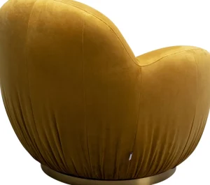 Nojatuolit>KARE Design Nube Kääntyvä Nojatuoli Keltainen