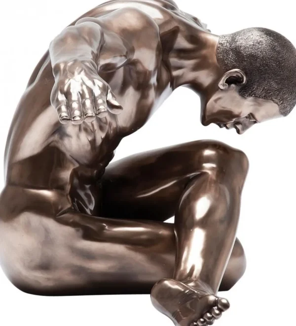 Koriste-Esineet>KARE Design Nude Man Bow Koriste-esine, Patsas 137cm