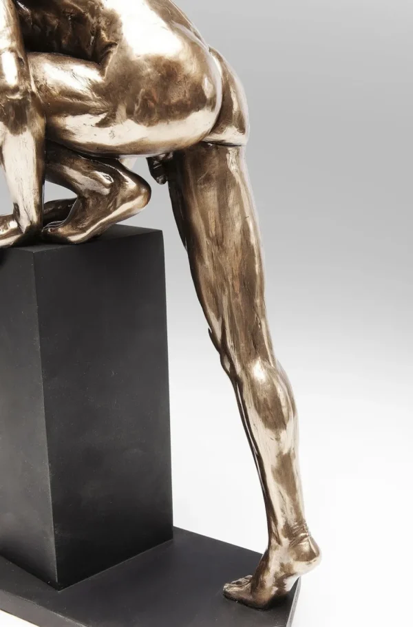 Koriste-Esineet>KARE Design Nude Man Stand Koriste-esine, Figuuri, Pronssi 35cm
