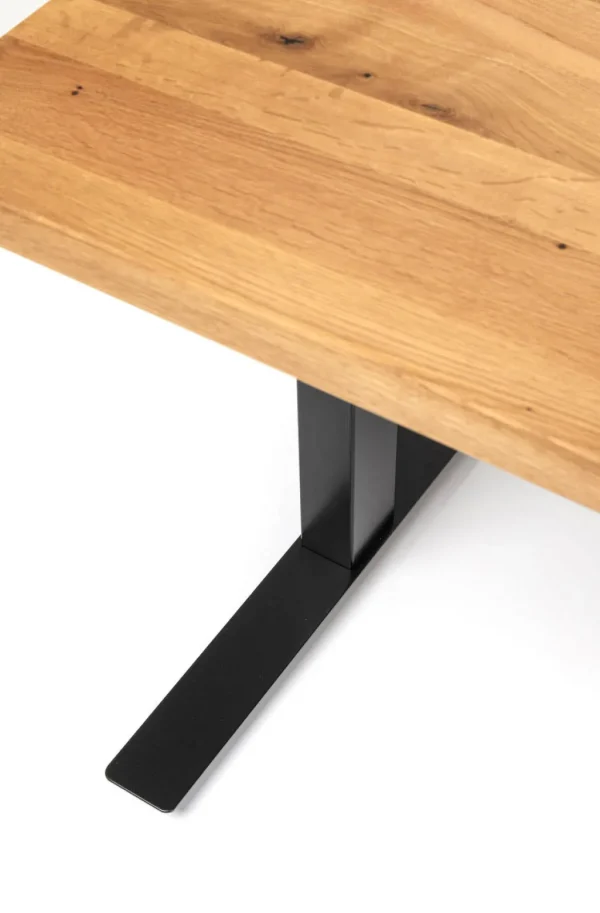 Työpöydät>KARE Design Office Jackie Oak Black Toimistopöytä, Työpöytä 160x80cm