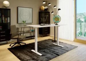 Työpöydät>KARE Design Office Smart White White Toimistopöytä, Työpöytä 120x60cm