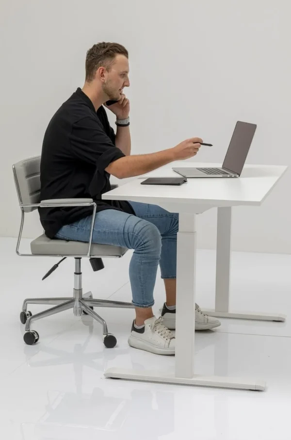 Työpöydät>KARE Design Office White White Toimistopöytä, Työpöytä 160x80cm