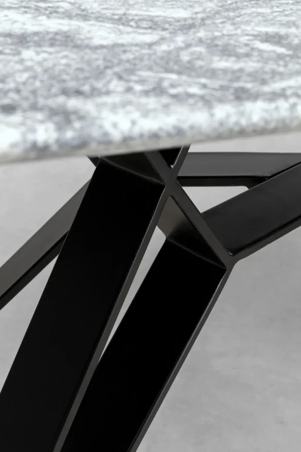 Pöydät>KARE Design Okinawa Pöytä, Metalli, Graniitti 180x90cm