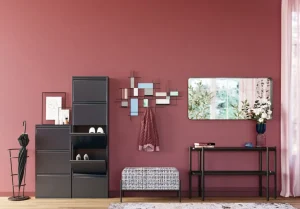 Peilit>KARE Design Ombra Soft Peili, Musta 120x60cm