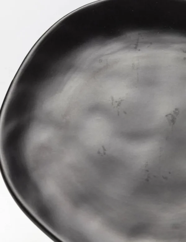 Lautaset>KARE Design Organic Black Lautanen Ø20cm
