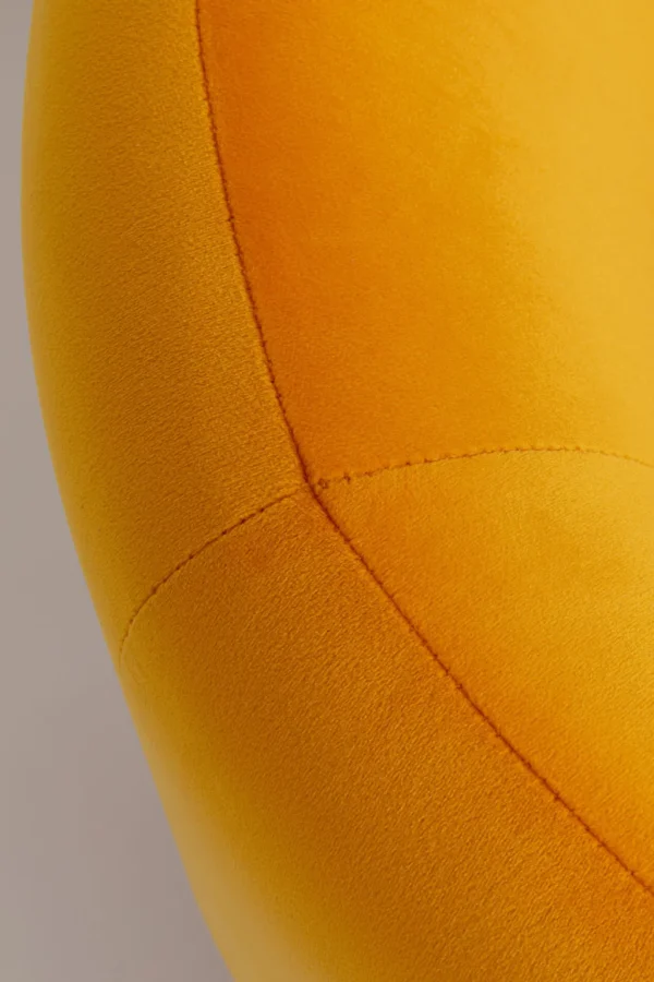 Nojatuolit>KARE Design Orion Yellow Pyörivä Nojatuoli, Keltainen