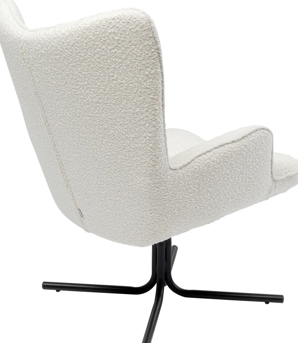 oscar_boucle_kntyv_nojatuoli_kermanvrinen_3.webp Nojatuolit>KARE Design Oscar Boucle Kääntyvä Nojatuoli, Kermanvärinen