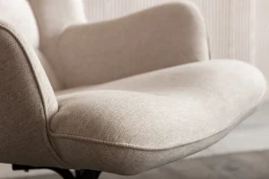 Nojatuolit>KARE Design Oscar Kääntyvä Nojatuoli, Kermanvärinen