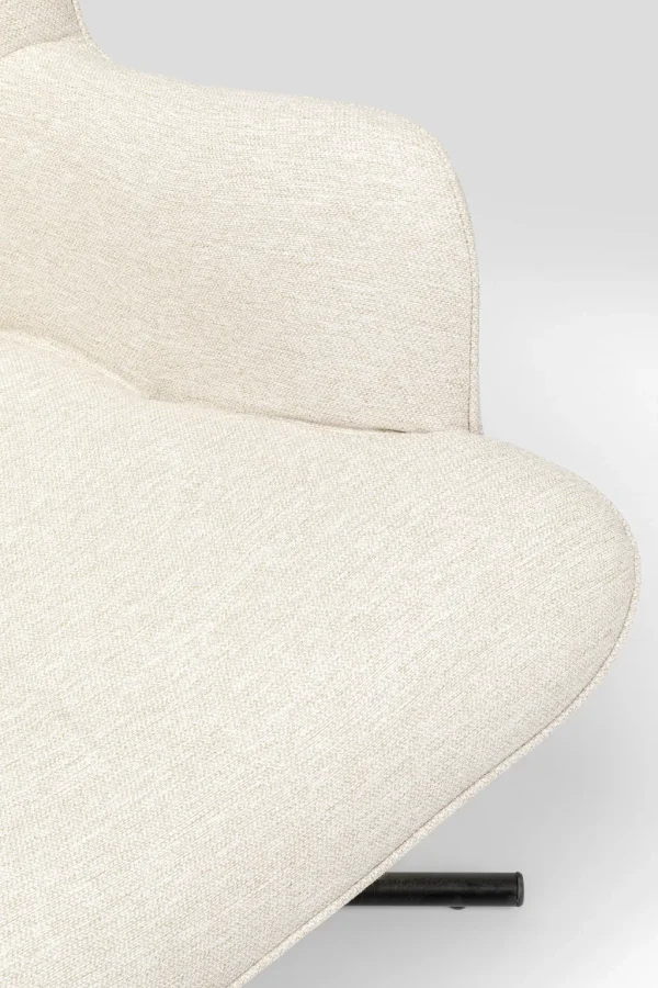 Nojatuolit>KARE Design Oscar Kääntyvä Nojatuoli, Kermanvärinen