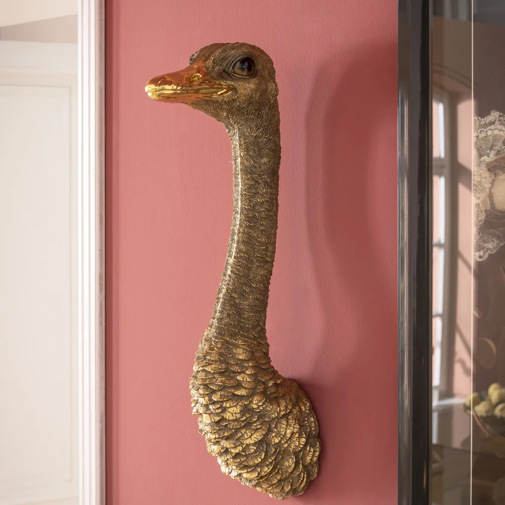 ostrich_strutsi_seinkoriste_kulta_xcm_0.webp Seinäkoristeet>KARE Design Ostrich Strutsi Seinäkoriste, Kulta 19x72cm