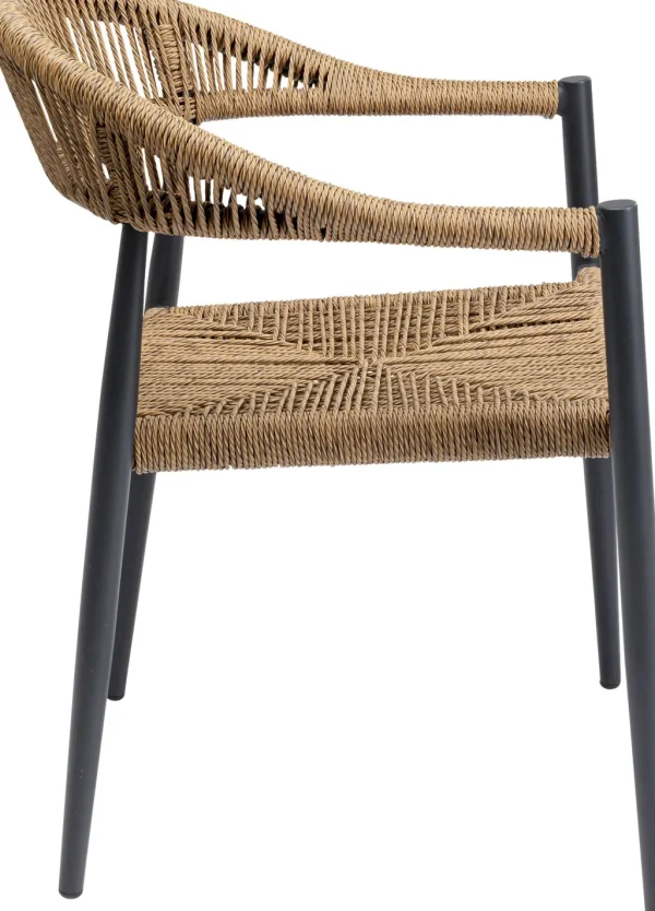 Tuolit>KARE Design Palma Tuoli Käsinojilla, Beige