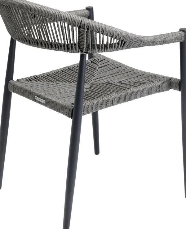 Tuolit>KARE Design Palma Tuoli Käsinojilla, Harmaa