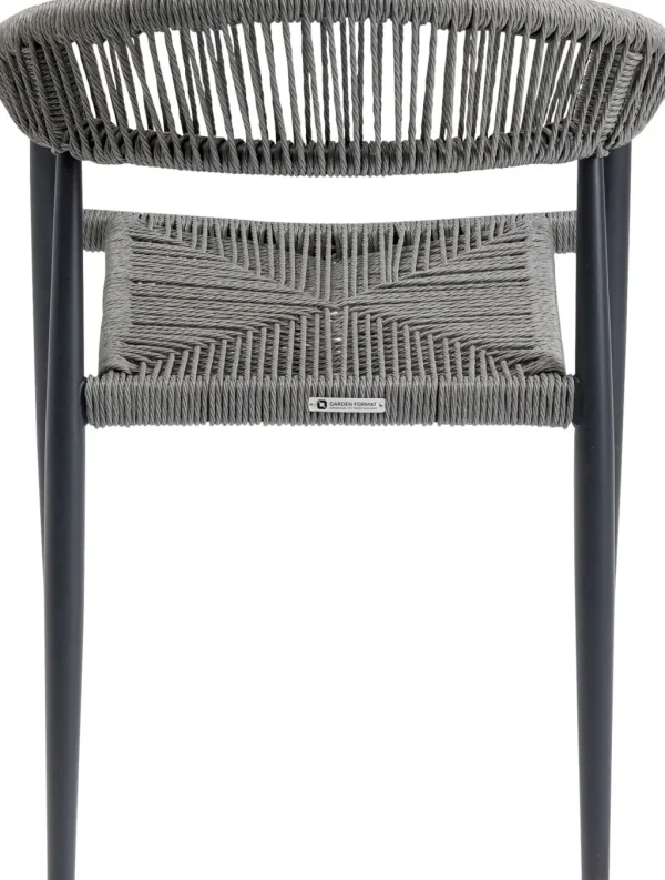Tuolit>KARE Design Palma Tuoli Käsinojilla, Harmaa