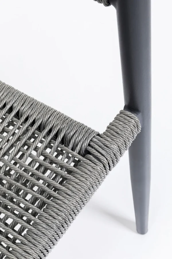 Tuolit>KARE Design Palma Tuoli Käsinojilla, Harmaa