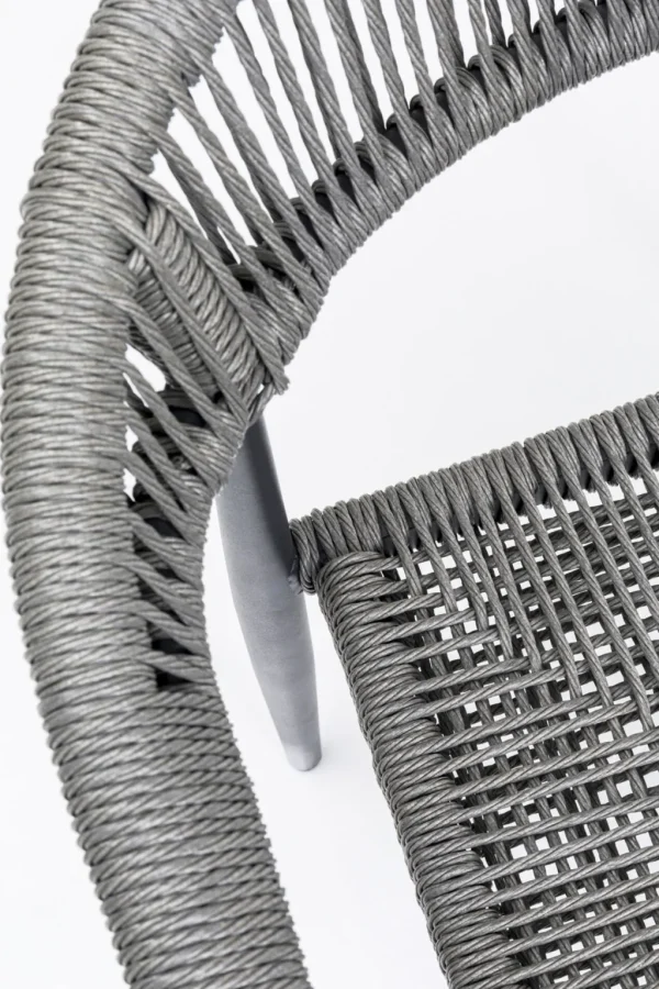 Tuolit>KARE Design Palma Tuoli Käsinojilla, Harmaa