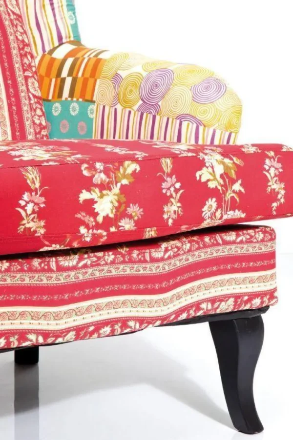 Nojatuolit>KARE Design Patchwork Nojatuoli, Punainen