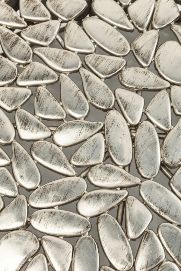 Sohvapöydät>KARE Design Pebbles Deluxe Sohvapöytä, Hopea (2/Setti)
