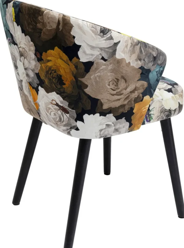 Tuolit>KARE Design Peony Flower Tuoli Käsinojilla, Keltainen