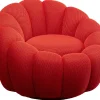 Nojatuolit>KARE Design Peppo Bloom Kääntyvä Nojatuoli Punainen