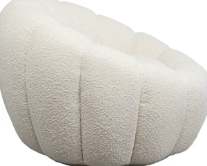 Nojatuolit>KARE Design Peppo Bloom Kääntyvä Nojatuoli Valkoinen