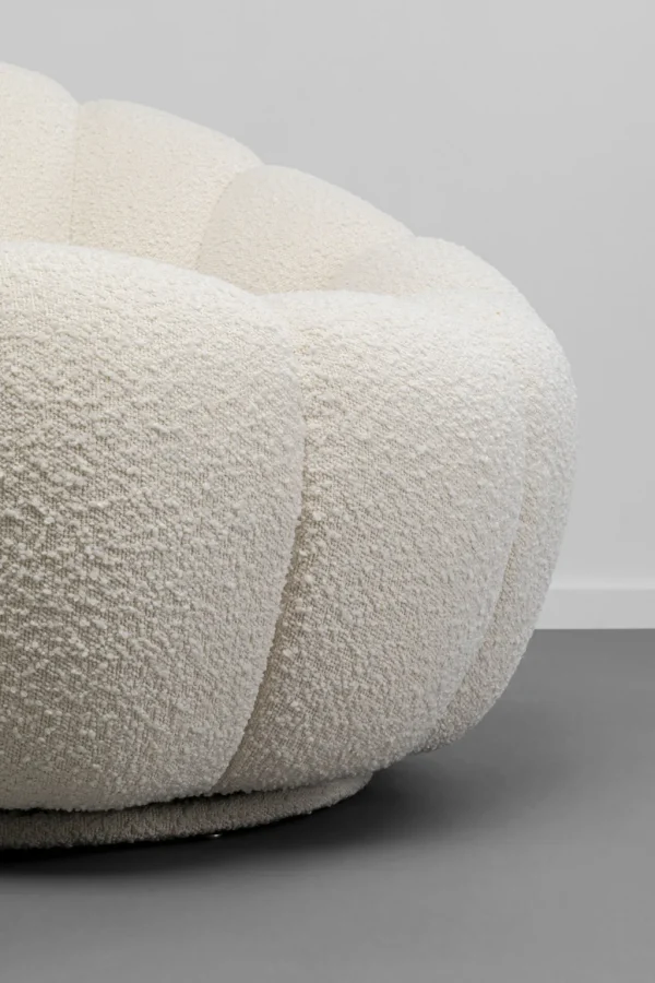 Nojatuolit>KARE Design Peppo Bloom Kääntyvä Nojatuoli Valkoinen