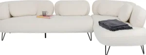 Olohuone | Kulmasohvat>KARE Design Peppo Kulmasohva, Valkoinen