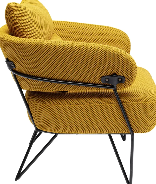 Nojatuolit>KARE Design Peppo Nojatuoli, Keltainen