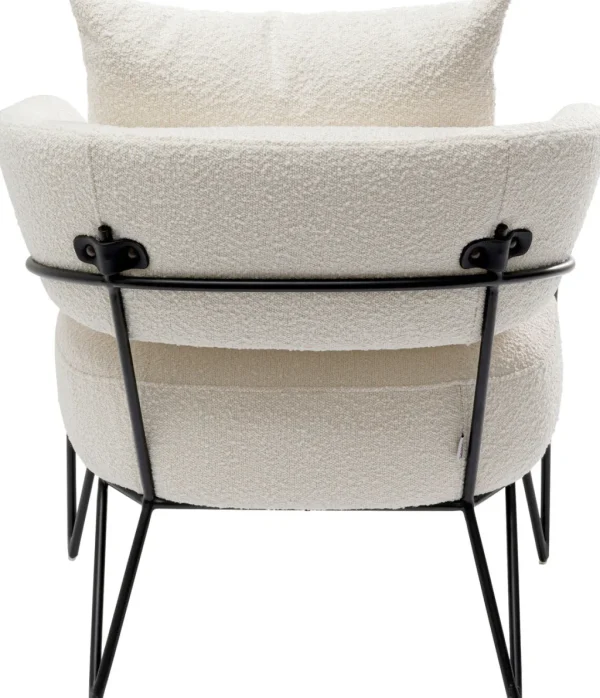 Olohuone | Nojatuolit>KARE Design Peppo Nojatuoli, Valkoinen