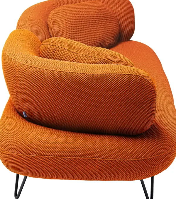 Sohvat>KARE Design Peppo Sohva, 2-istuttava, Oranssi 182cm