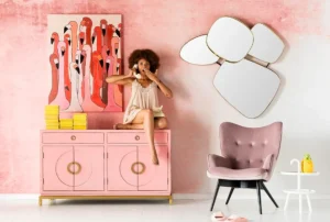 Taulut | Olohuone>KARE Design Picture Touched Flamingo Meeting Flamingo Taulu 90x120cm