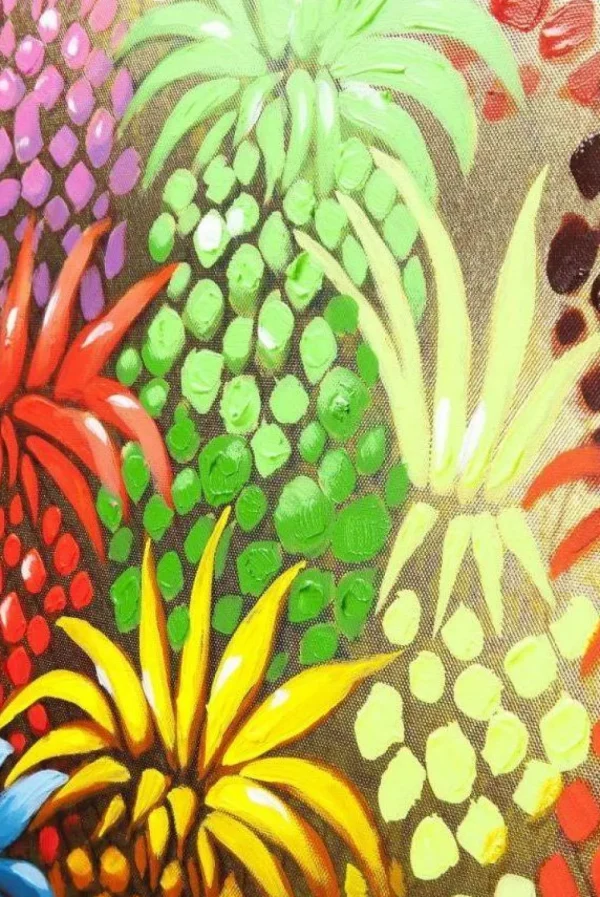 Olohuone>KARE Design Picture Touched Flower Elefant Elefantti Taulu 120x90cm