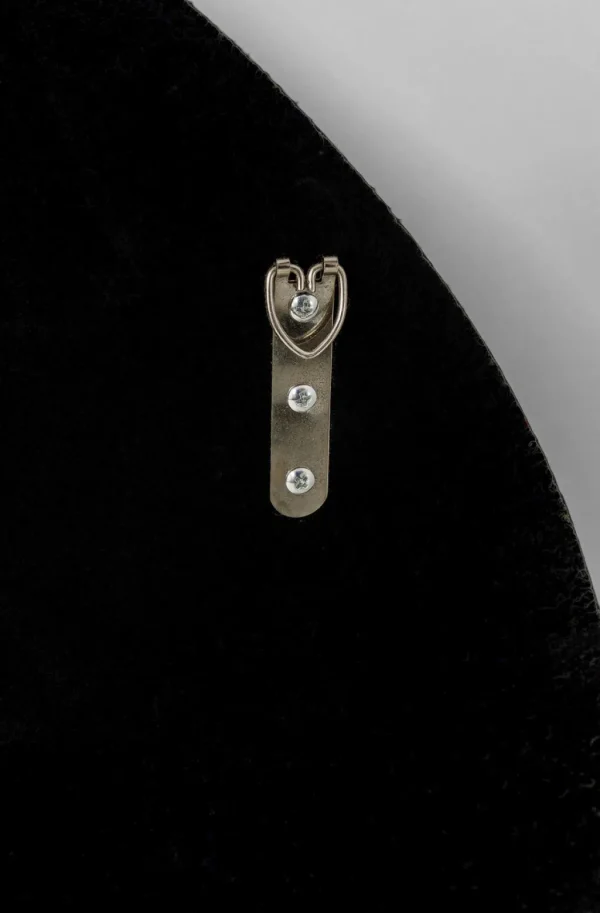 Peilit>KARE Design Pieces Seinäpeili, Matta Musta Ø100cm