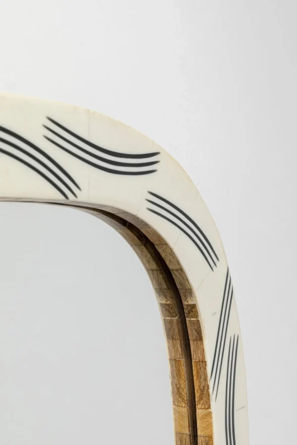 Peilit>KARE Design Planos Seinäpeili, Valkoinen 43x93cm