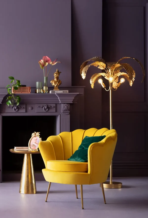 Sohvapöydät>KARE Design Plateau Uno Sivupöytä, Messinki Ø45cm