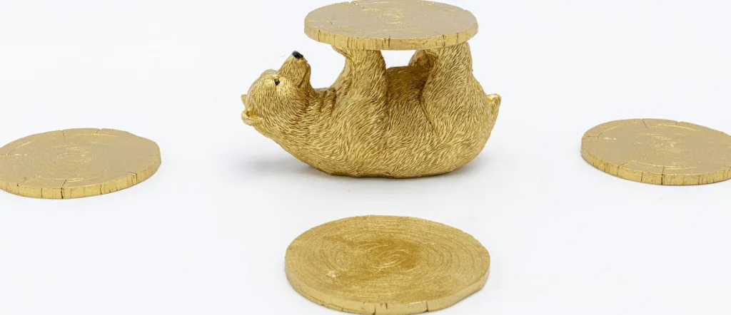 playing_bear_lasinaluset_setti_0.webp Keittiö Ja Astiat>KARE Design Playing Bear Lasinaluset (4/Setti)