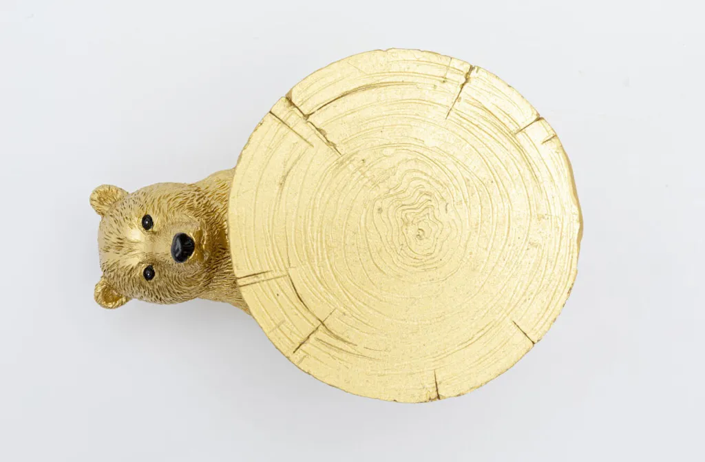 playing_bear_lasinaluset_setti_4.webp Keittiö Ja Astiat>KARE Design Playing Bear Lasinaluset (4/Setti)