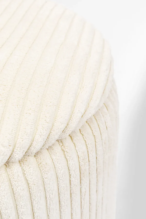 Rahit Ja Jakkarat>KARE Design Plush Jakkara, Palli Kannella, Kermanvalkonen (2/Setti)