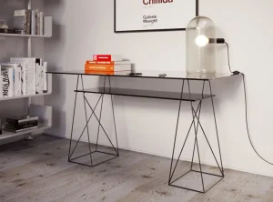 Työpöydät>KARE Design Polar Pöydän Jalat (pari) Musta 31x49cm