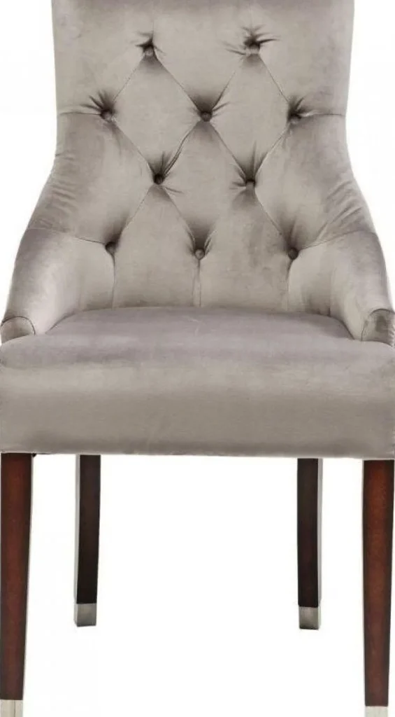 Tuolit>KARE Design Prince Velvet Tuoli Harmaa