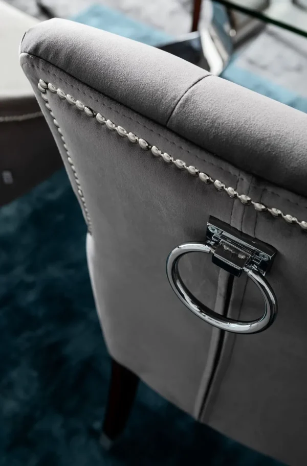 Tuolit>KARE Design Prince Velvet Tuoli Harmaa