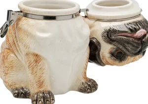 Purkit>KARE Design Pug Mopsi Koristepurkki 18cm