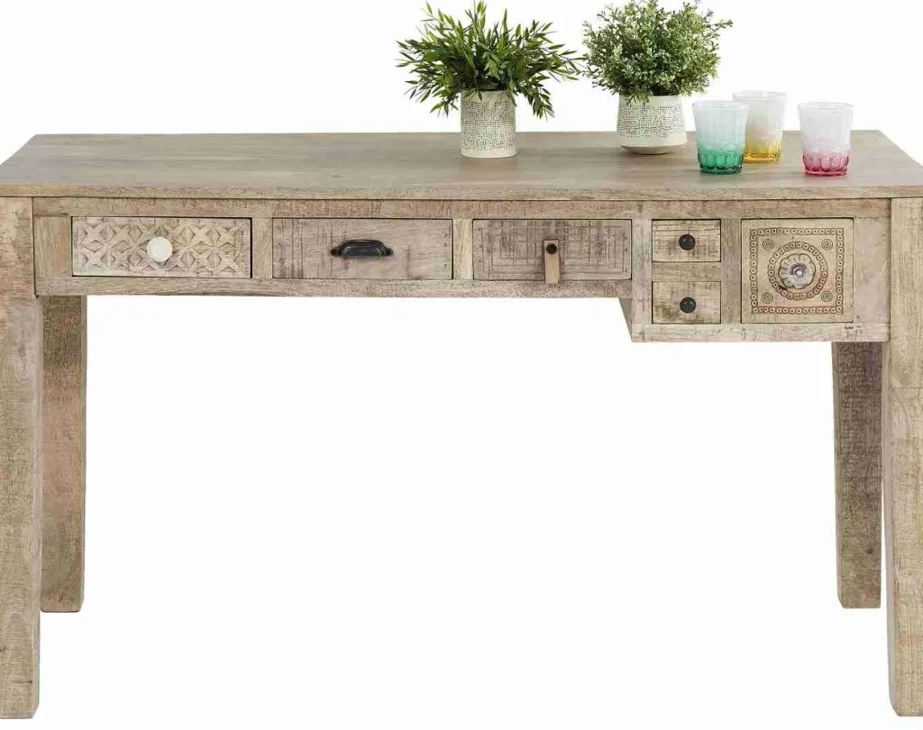 puro_typyt__laatikkoa_xcm_1.webp Työpöydät>KARE Design Puro Työpöytä, 6 Laatikkoa 135x60cm