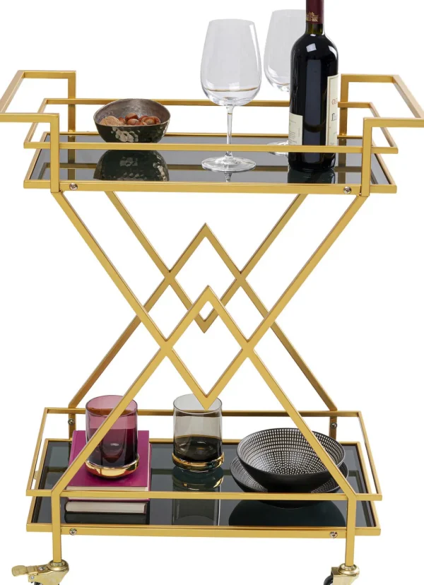 Baarit>KARE Design Pyramids Tarjoiluvaunu, Baarivaunu